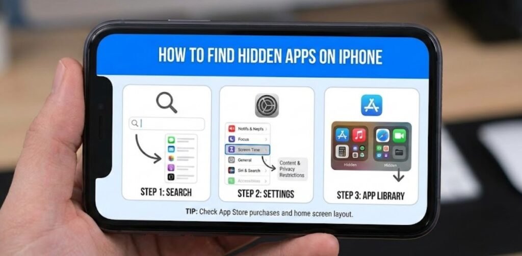 How to Find Hidden Apps on iPhone