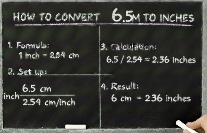 How to Convert 6.5 cm to Inches and Other Common Conversions 6.5 cm to Inches