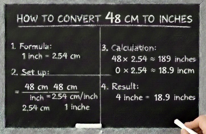 How to Convert 48 cm to Inches and Other Common Measurements 48 cm to Inches