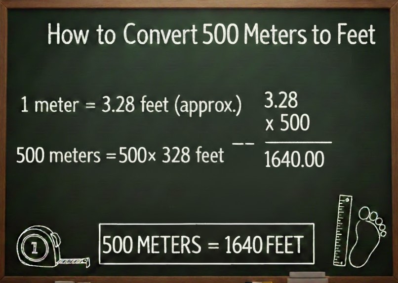 How to Convert 500 Meters to Feet: A Comprehensive Guide 500 Meters to Feet